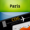 Renji Mathew - Paris Airport CDG Info + Radar アートワーク