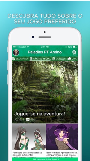 Amino para: Paladins em PT(圖1)-速報App