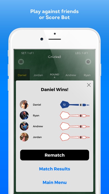 Score Darts Cricket and X01