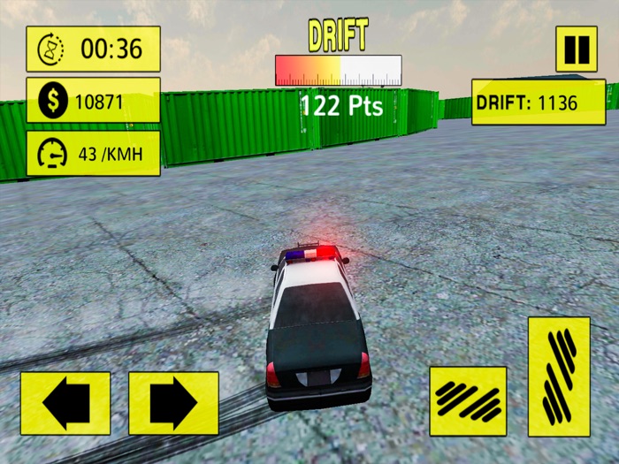 City Police Car Drifting 3D