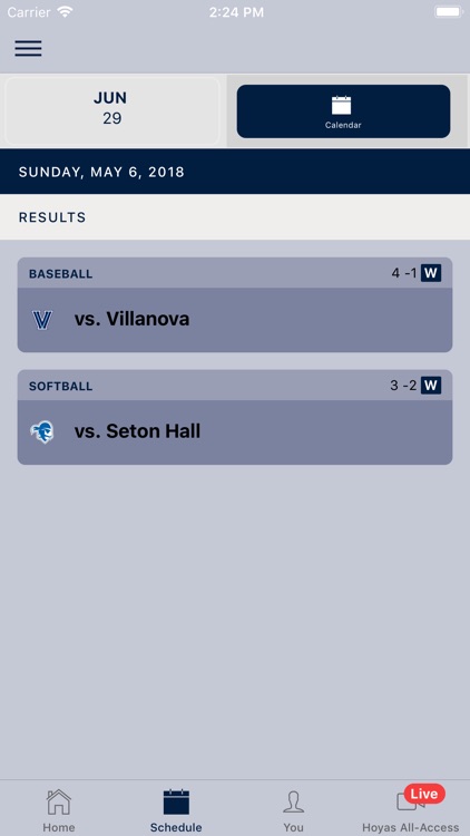 Georgetown Hoyas Gameday Live