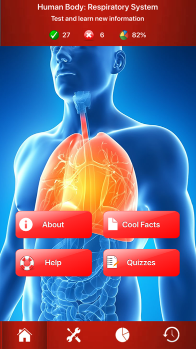 How to cancel & delete Respiratory System Trivia from iphone & ipad 1