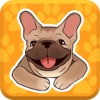 French Bulldog Emojis Star