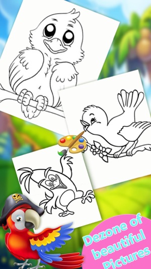 Coloring Cute Birds - Paint(圖3)-速報App