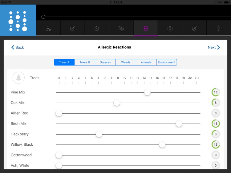 Allergy 123 screenshot-3