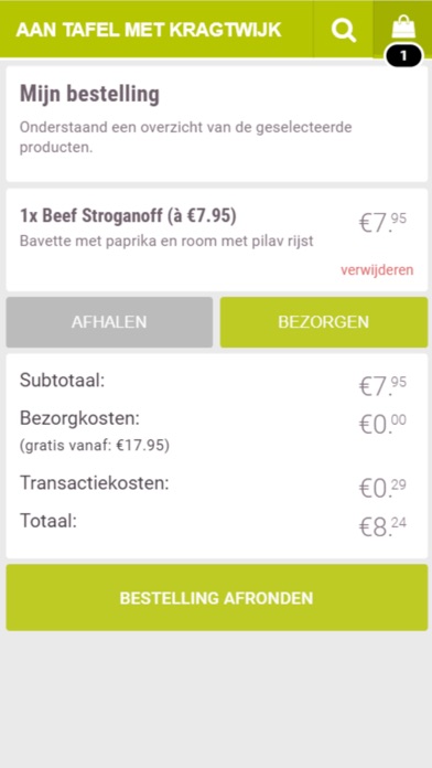 How to cancel & delete Aan Tafel met Kragtwijk from iphone & ipad 3