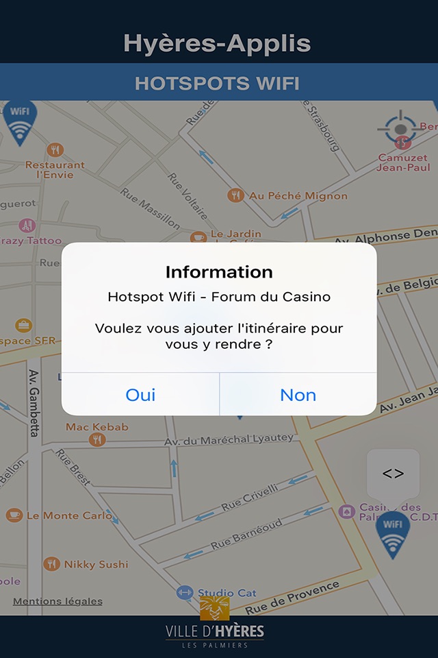 Hyères Wifi screenshot 3