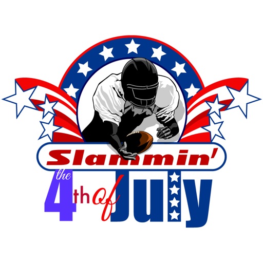 Football 4th of July Stickers