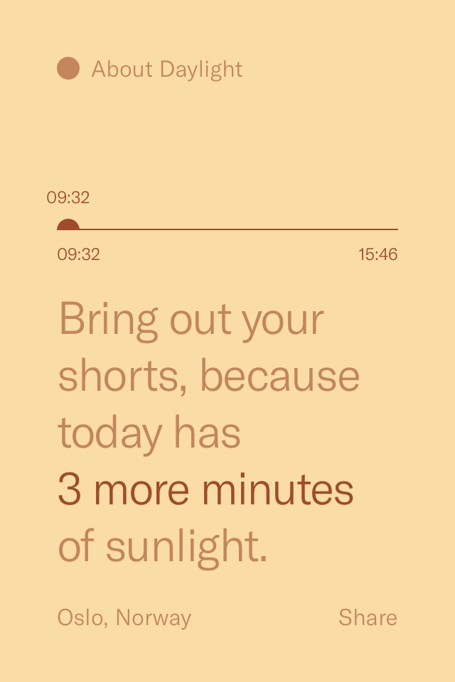 Daylight for iPhone screenshot 2