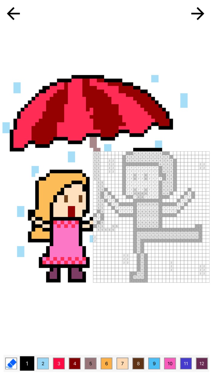 Pixel ColoringColor By Number