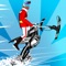 Go ahead and live out your motorbike racing dreams with Snow Bike Stunt Rider - Racing Game