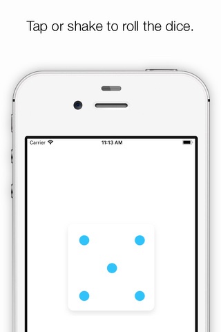 Dice – a minimal digital dice - náhled
