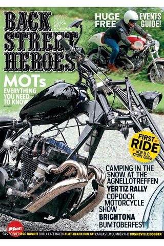 Back Street Heroes Magazine - náhled