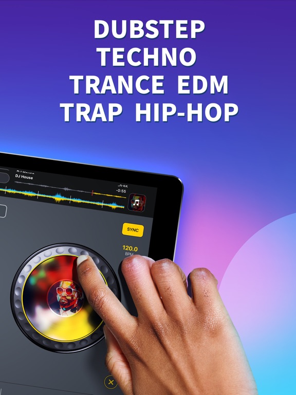 iPad Image of DJ it! Music Mixer・Virtual Pad