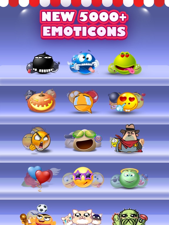 5000+ Emoji New - 3D Animated Emoticons screenshot