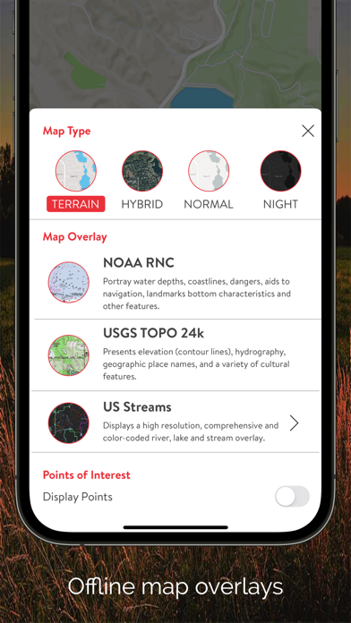 Red Sky: Outdoor Navigation screenshot 2