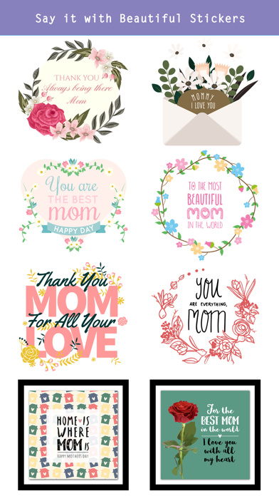 All about Mother's Day Sticker screenshot 3