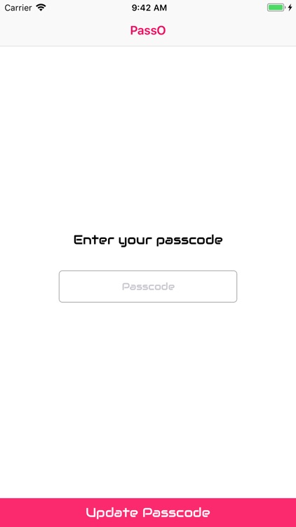 PassO - Your Passwords Store