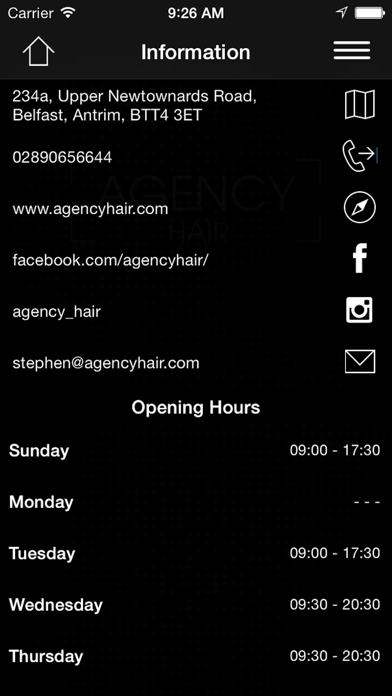 Agency Hair screenshot 3
