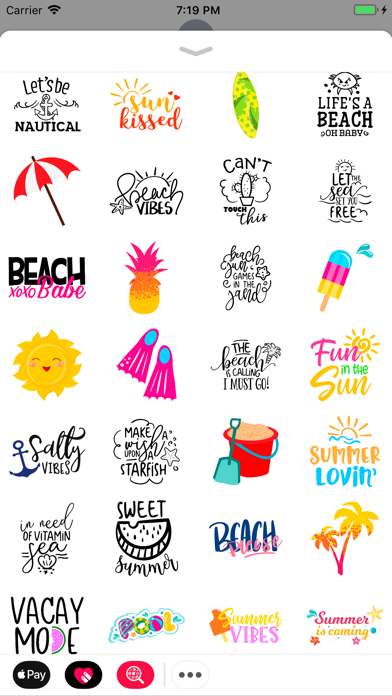 Summer is Coming Stickers screenshot 2