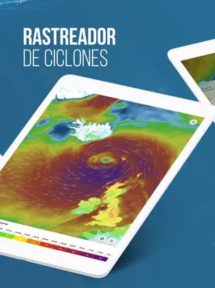 Screenshot 3 WindHub: clima marino y mapa iphone