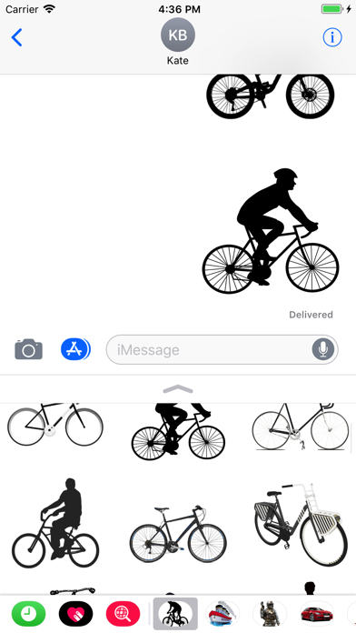 Bicycle Stickers screenshot 3