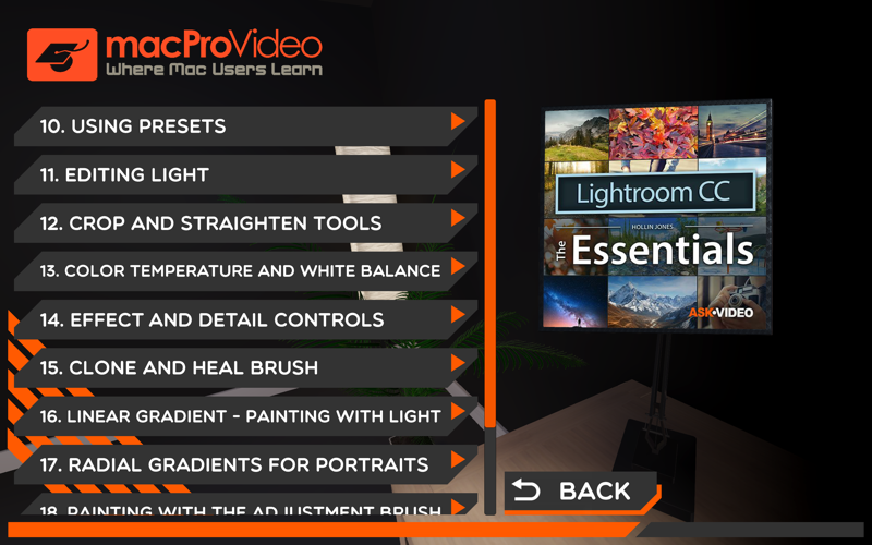 Essentials 101 Lightroom CC thumbnail 2