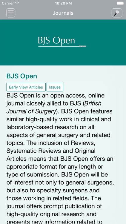 BJS Open