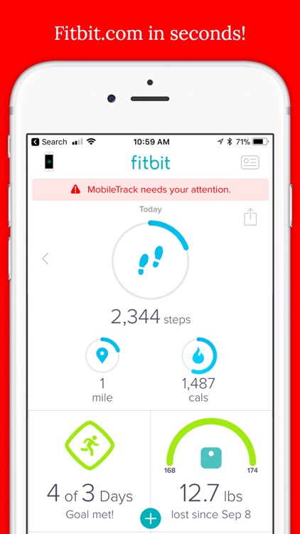 Health App to Fitbit Sync