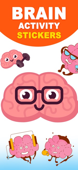 Brainy Brain Activity Stickers(圖1)-速報App