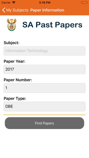 Past Exam Papers -Grade 12 SA(圖3)-速報App