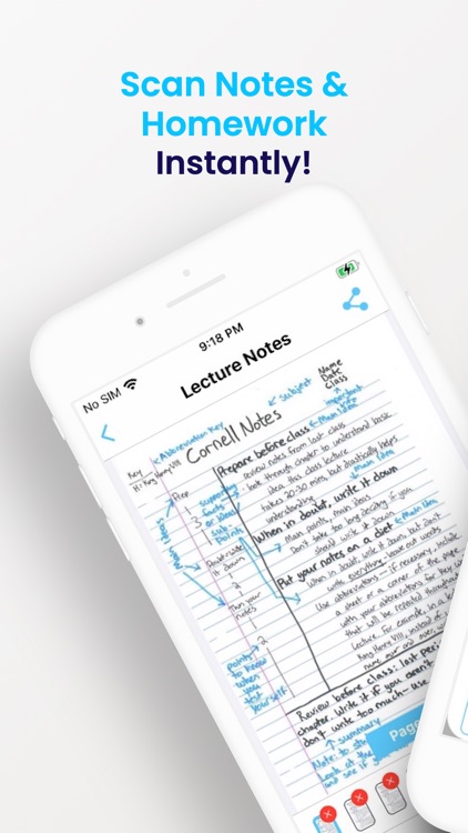 Organize Notes & Homework App