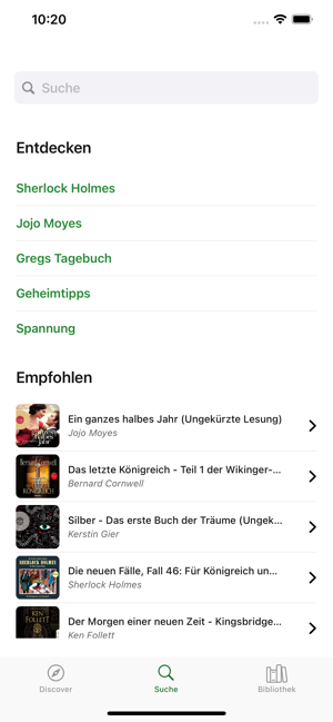 ‎lismio: Hörbücher & Hörspiele Screenshot