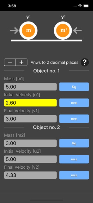 Conservation of Momentum Calc(圖2)-速報App