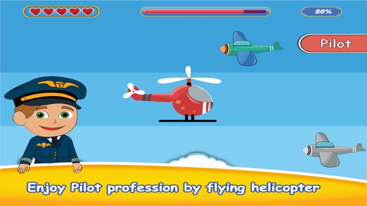 Kids Professions Learning Game