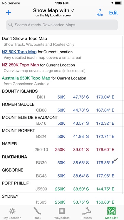i Hike GPS NZ : Topo Maps screenshot-5