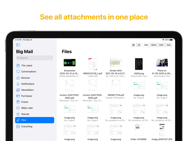 ‎Big Mail Screenshot