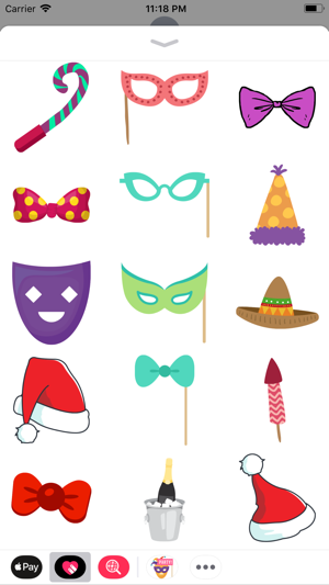 100+ Party Masks Hats Stickers(圖3)-速報App