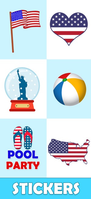 Animated July Fourth Stickers(圖5)-速報App