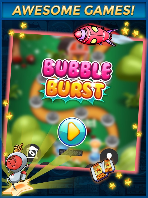 bubble burst free
