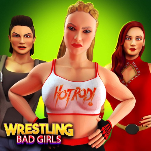 Bad Girls MMA Wrestling Battle Icon