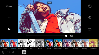 iMovie Screenshot on iOS