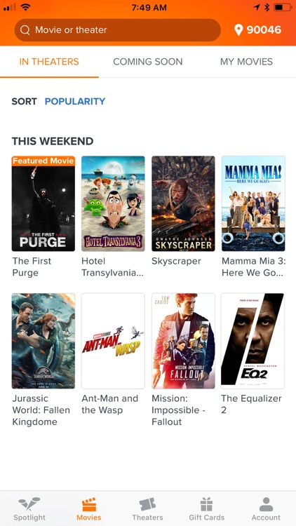 Fandango - Showtimes + Tickets