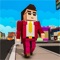 Experience the virtual blocky life living in a big city town as billionaire with his blocky friends to make their life full of adventures