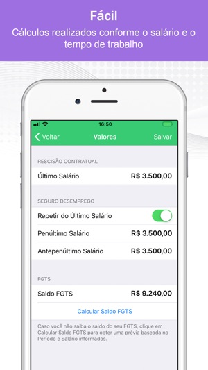 Go2Calc - Cálculo Trabalhista(圖2)-速報App
