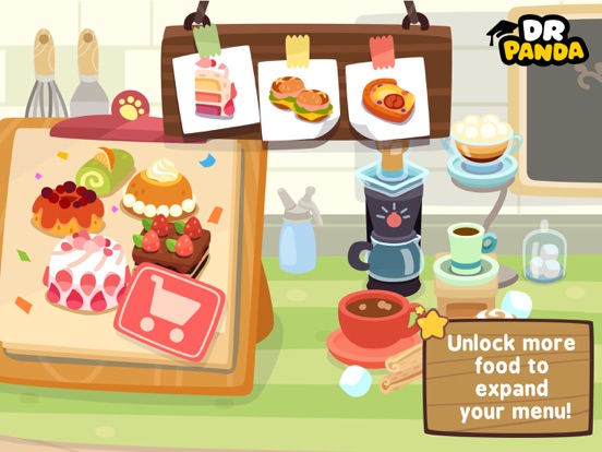 Dr. Panda Cafe screenshot 4