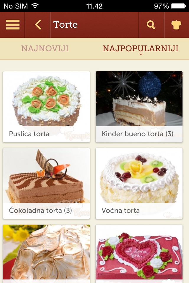 Recepti - Kuvar screenshot 3