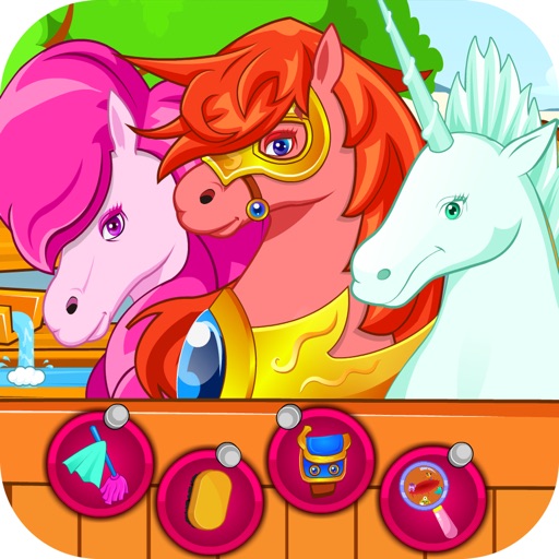 My Horse and Unicorn Grooming Icon