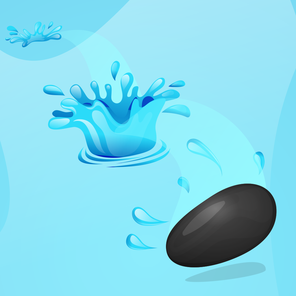 Stone Skimming App Icon