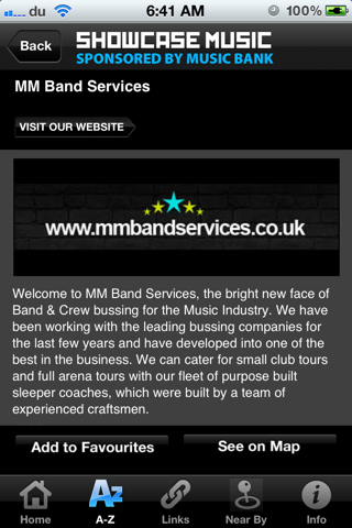 Showcase - Music Business App screenshot 3
